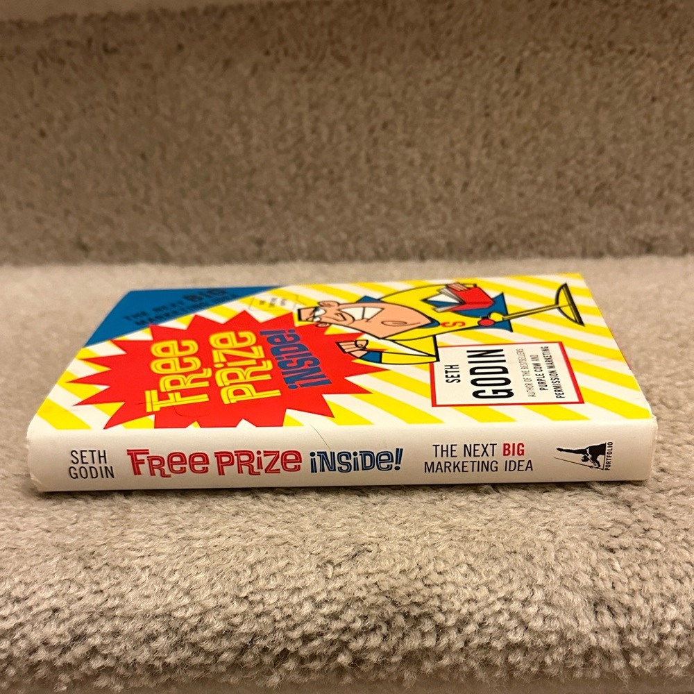 Free Prize Inside Hard Cover Book by Seth Godin - Picture 9 of 12